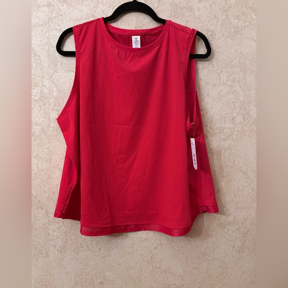 Xersion  Sleeveless Mesh Tank Top Size XXL New With Tags